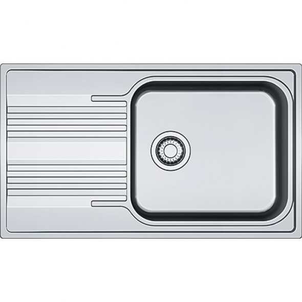 Franke Smart SRL 611-86 XL zlewozmywak stalowy 1 komora z ociekaczem 86x50 cm stal szlachetna len 101.0368.324