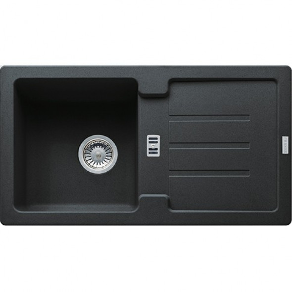 Franke Strada SAG 614-78 zlewozmywak 1 komora z ociekaczem 78x43,5 cm fragranit onyx 114.0320.329