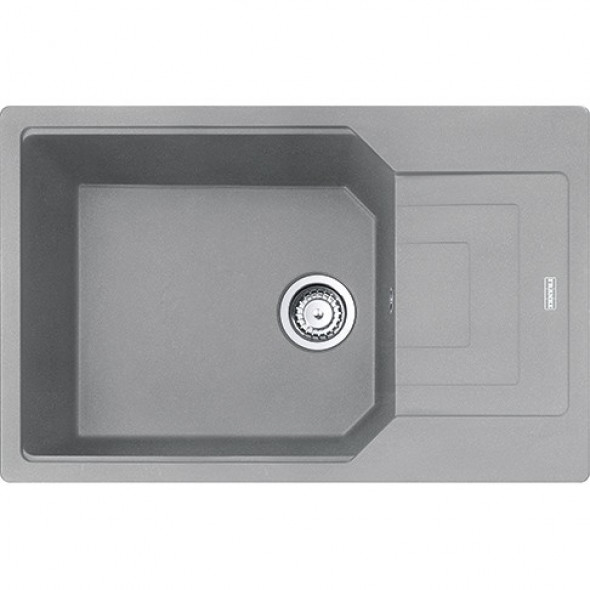 Franke Urban 611-78 XL zlewozmywak 1 komora z ociekaczem 78x50 cm fragranit kamienny szary 114.0575.076