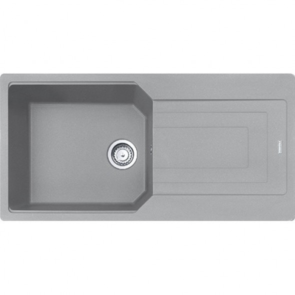 Franke Urban UBG 611-100 zlewozmywak 1 komora z ociekaczem 100x50 cm fragranit kamienny szary 114.0575.002