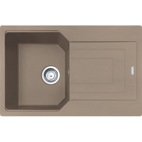 Franke Urban UBG 611-78 zlewozmywak 1 komora z ociekaczem 78x50 cm fragranit cappuccino 114.0575.016