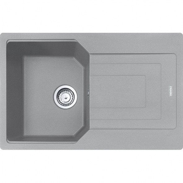 Franke Urban UBG 611-78 zlewozmywak 1 komora z ociekaczem 78x50 cm fragranit kamienny szary 114.0575.018