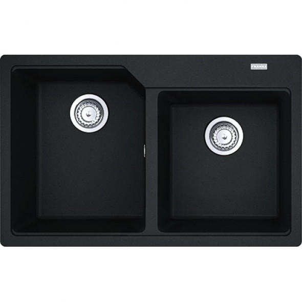 Franke Urban UBG 620-78 zlewozmywak 2 komory 78x50 cm fragranit onyx 114.0575.057