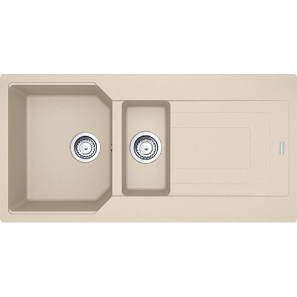 Franke Urban UBG 651-100 zlewozmywak 1,5 komory 100x50 cm fragranit beżowy 114.0575.038