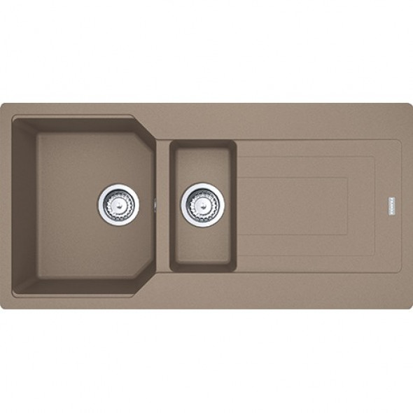 Franke Urban UBG 651-100 zlewozmywak 1,5 komory 100x50 cm fragranit cappuccino 114.0575.040