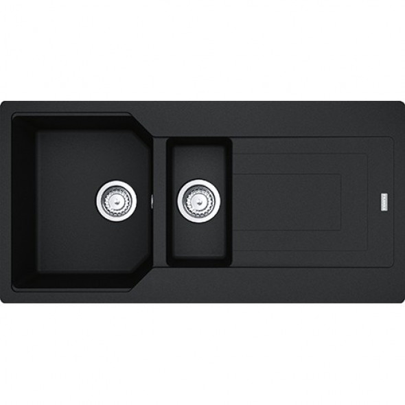 Franke Urban UBG 651-100 zlewozmywak 1,5 komory 100x50 cm fragranit onyx 114.0575.039
