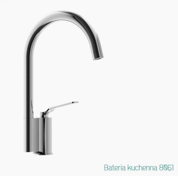 Fromac bateria kuchenna zlewozmywakowa chrom połysk 8061