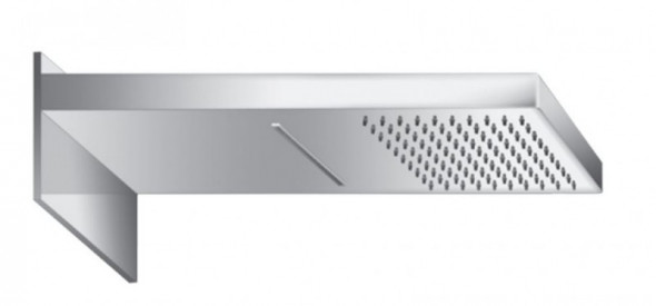 Fromac deszczownica głowica prysznicowa 2-funkcyjna prostokątna 20x50 chrom 6695