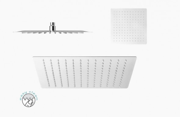 Fromac deszczownica głowica prysznicowa kwadratowa 20x20 chrom VSN2200