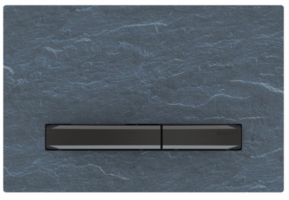 Geberit Sigma 50 NEW przycisk do stelaża WC UP320 łupek mustang/czarny chrom 115.671.JM.2