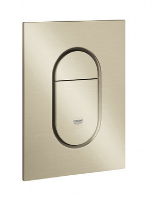 Grohe Arena Cosmopolitan S przycisk spłukujący do stelaża WC nikiel szczotkowany brushed polished nickel 37624EN0