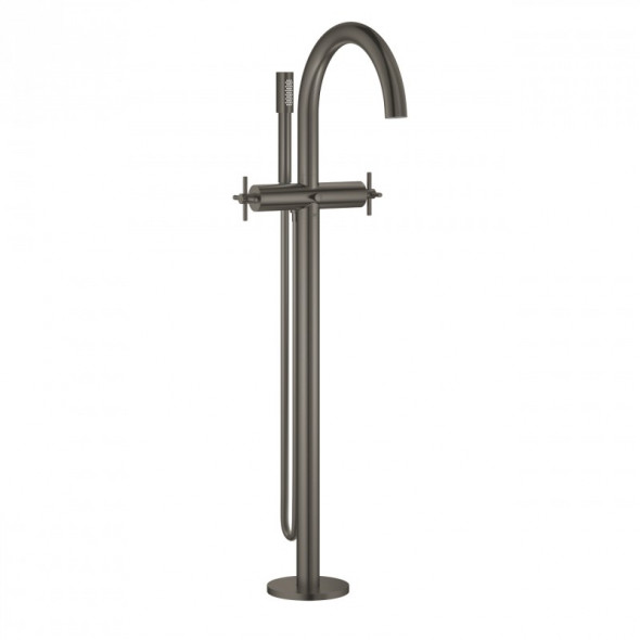 Grohe Atrio wolnostojąca bateria wannowa grafit szczotkowany 25044AL3