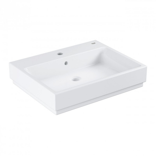 Grohe Cube umywalka nablatowa / stawiana na blat z PureGuard 60x49 cm biel alpejska 3947700H