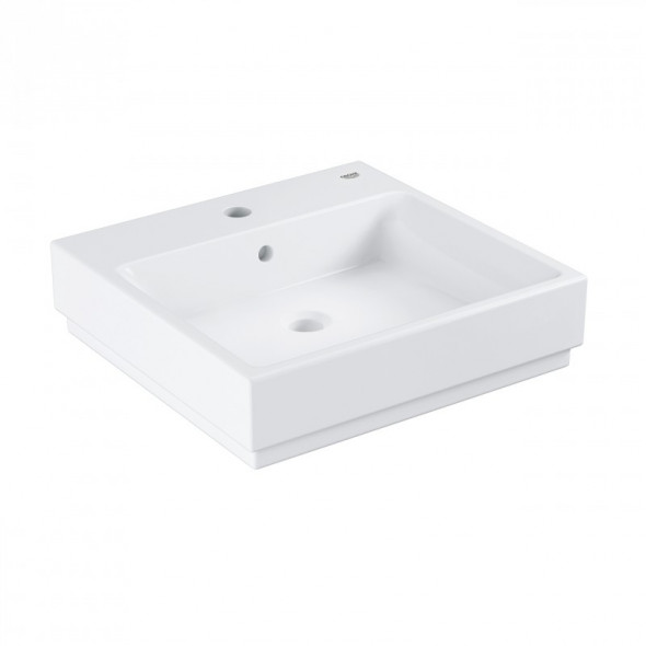 Grohe Cube umywalka wisząca z PureGuard 50x49 cm biel alpejska 3947400H