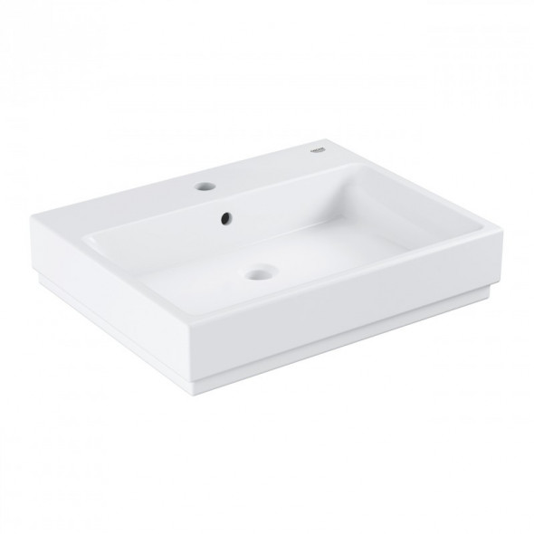 Grohe Cube umywalka wisząca z PureGuard 60x49 cm biel alpejska 3947300H