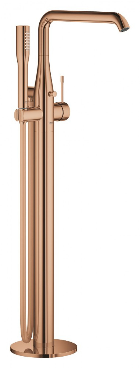 Grohe Essence bateria wannowa wolnostojąca różowe złoto Warm Sunset 23491DA1