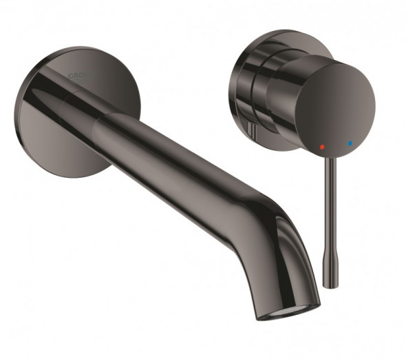 Grohe Essence New bateria umywalkowa podtynkowa 2-otworowa wylewka 230mm grafitowy Hard Graphite 19967A01 - OD RĘKI !!!