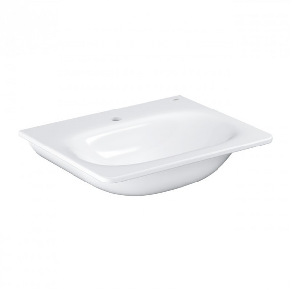Grohe Essence umywalka wisząca z PureGuard 60x48,5 cm biel alpejska 3956500H
