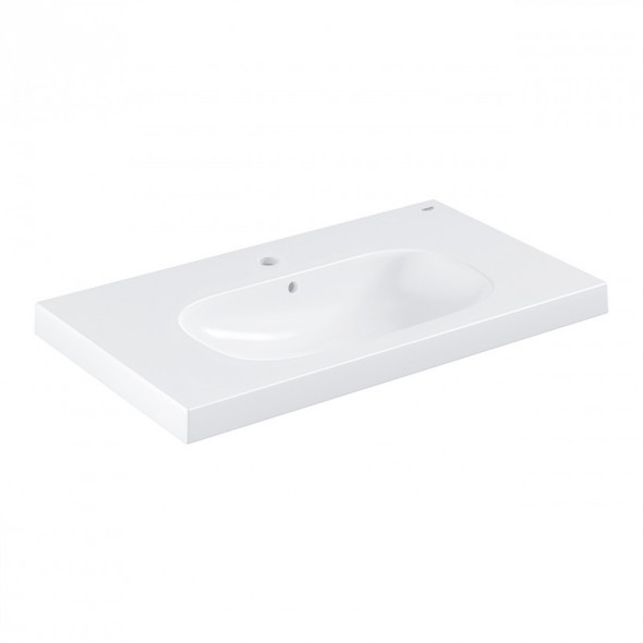 Grohe Euro Ceramic umywalka meblowa z PureGuard 80x46 cm biel alpejska 3958400H