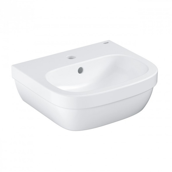 Grohe Euro Ceramic umywalka wisząca z powłoką PureGuard 45x40 cm biel alpejska 3932400H