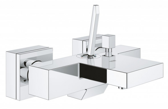 Grohe Eurocube Joy bateria wannowa ścienna chrom 23666000