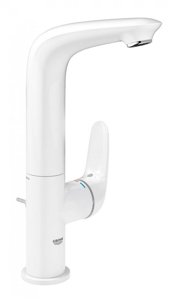 Grohe Eurostyle bateria umywalkowa z korkiem biały/chrom 23718LS3