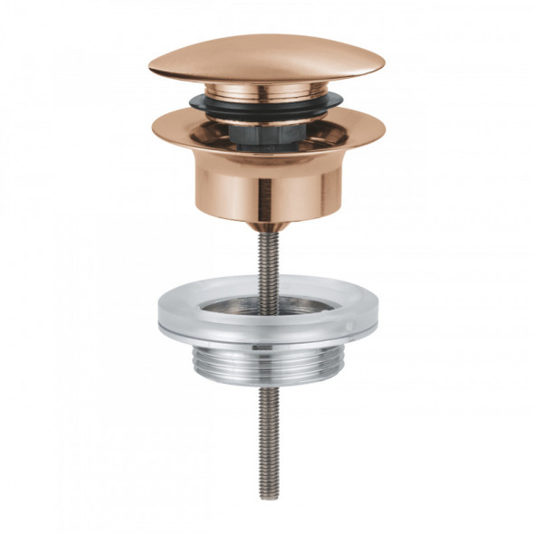 Grohe korek umywalkowy klik klak szczotkowane różowe złoto brushed watm sunset 65807DL0 - OD RĘKI !!!