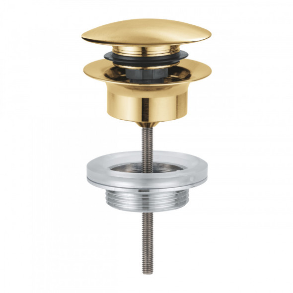 Grohe korek umywalkowy klik klak złoty szczotkowany brushed cool sunrise 65807GN0 - OD RĘKI !!!