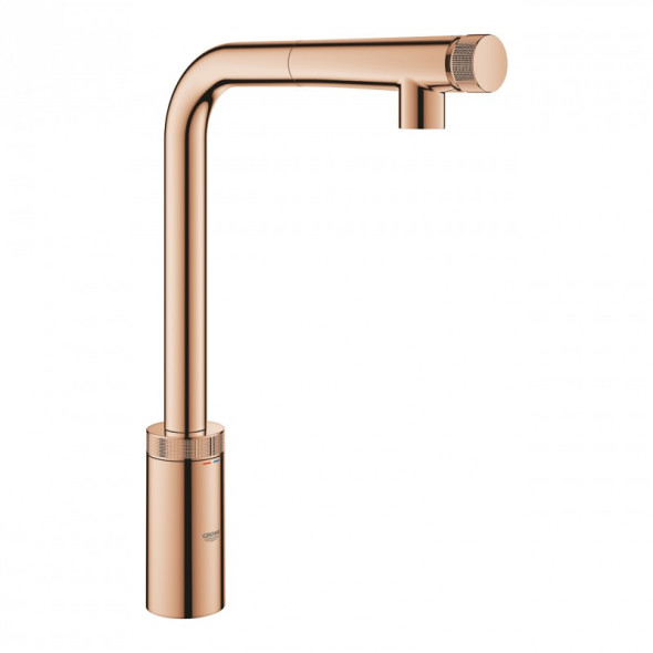 Grohe Minta SmartControl bateria kuchenna zlewozmywakowa z wyciąganą wylewką warm sunset 31613DA0