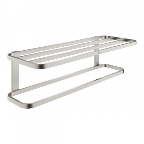 Grohe Selection półka z wieszakiem na ręcznik stal nierdzewna 41066DC0