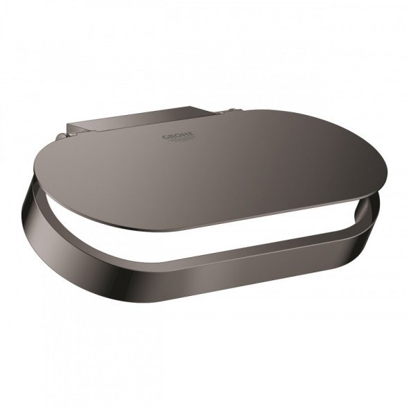 Grohe Selection uchwyt na papier z pokrywą grafit polerowany hard graphite 41069A00