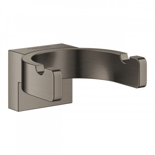Grohe Selection wieszak haczyk podwójny grafit szczotkowany brushed hard graphite 41049AL0