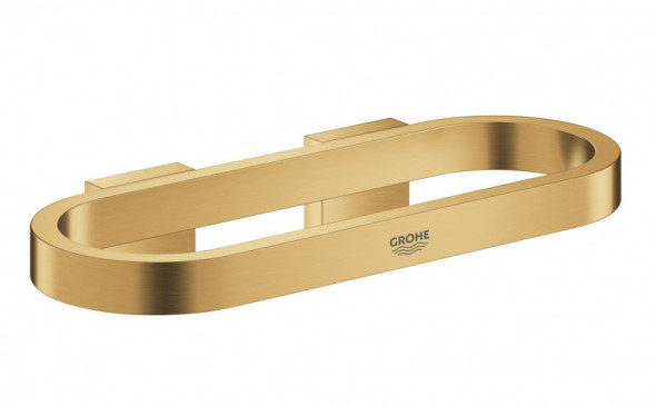 Grohe Selection wieszak na ręcznik, uchwyt do mydelniczki lub półki złoto szczotkowane brushed cool sunrise 41035GN0