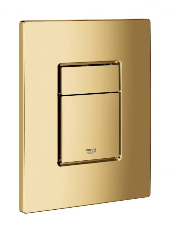 Grohe Skate Cosmopolitan przycisk spłukujący do stelaża WC złoto polerowane cool sunrise 38732GL0