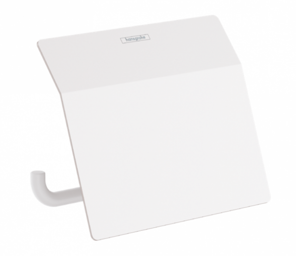 Hansgrohe AddStoris uchwyt na papier toaletowy z osłoną biały matowy 41753700