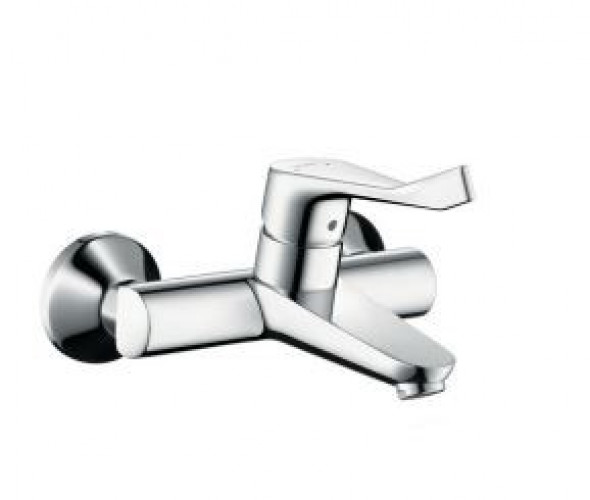 Hansgrohe Focus bateria umywalkowa natynkowa z długim uchwytem z korkiem chrom 31913000