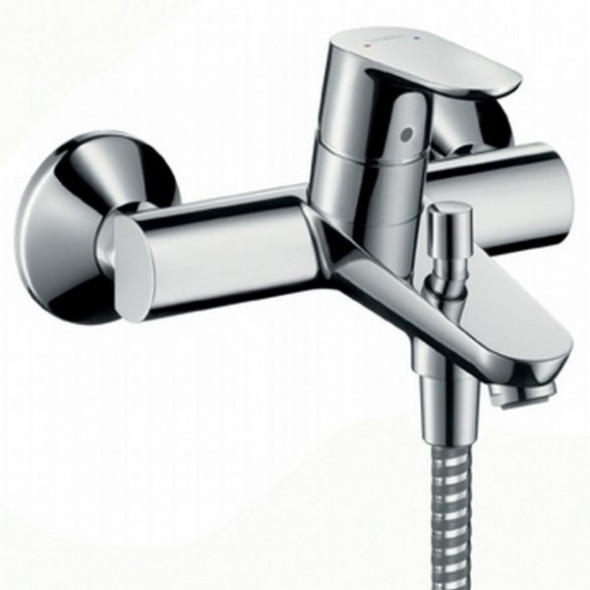 Hansgrohe Focus E2 bateria wannowa ścienna chrom 31940000