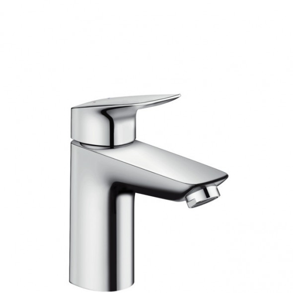 Hansgrohe Logis 100 bateria umywalkowa z metalowym kompletem odpływowym chrom 71171000