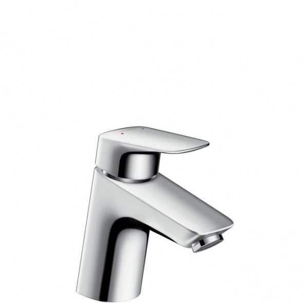Hansgrohe Logis 70 bateria umywalkowa z kompletem odpływowym LowFlow chrom 71078000