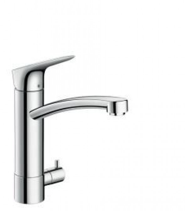 Hansgrohe Logis bateria kuchenna z zaworem umożliwiającym podłączenie pralki lub zmywarki chrom 71834000