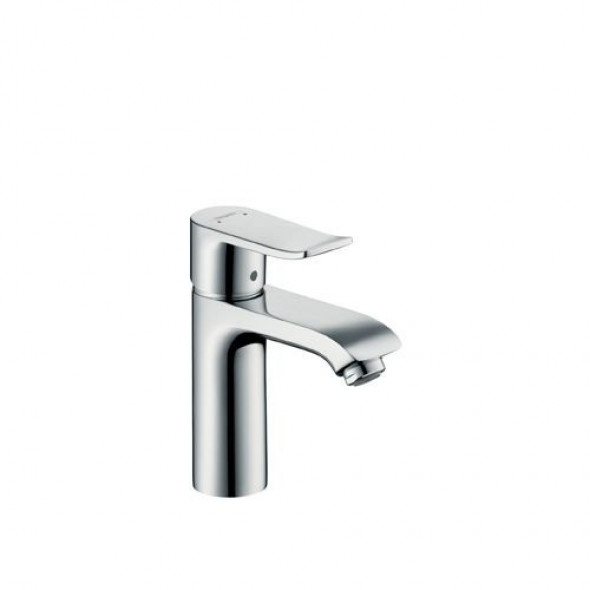 Hansgrohe Metris E2 bateria umywalkowa 110 bez korka chrom 31084000