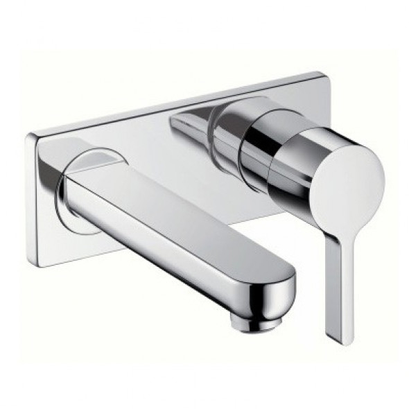 Hansgrohe Metris S bateria umywalkowa podtynkowa wylewka 225mm chrom 31163000