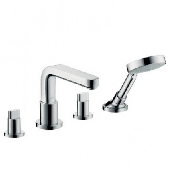 Hansgrohe Metris S bateria wannowa 4-otworowa el. zewn. chrom 31446000