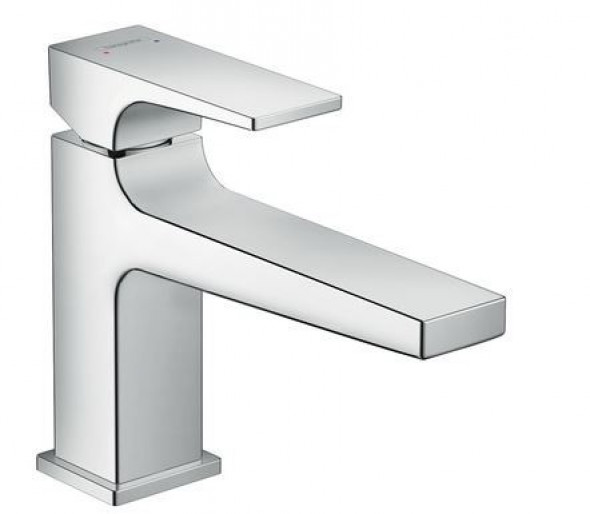 Hansgrohe Metropol 100 bateria umywalkowa z korkiem push-open chrom 32502000