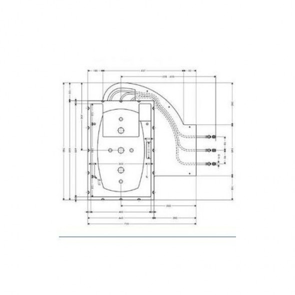 Hansgrohe Raindance Rainmaker zestaw podtynkowy 28414180
