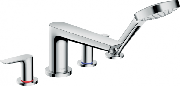 Hansgrohe Talis E bateria wannowa 4-otworowa chrom 71748000