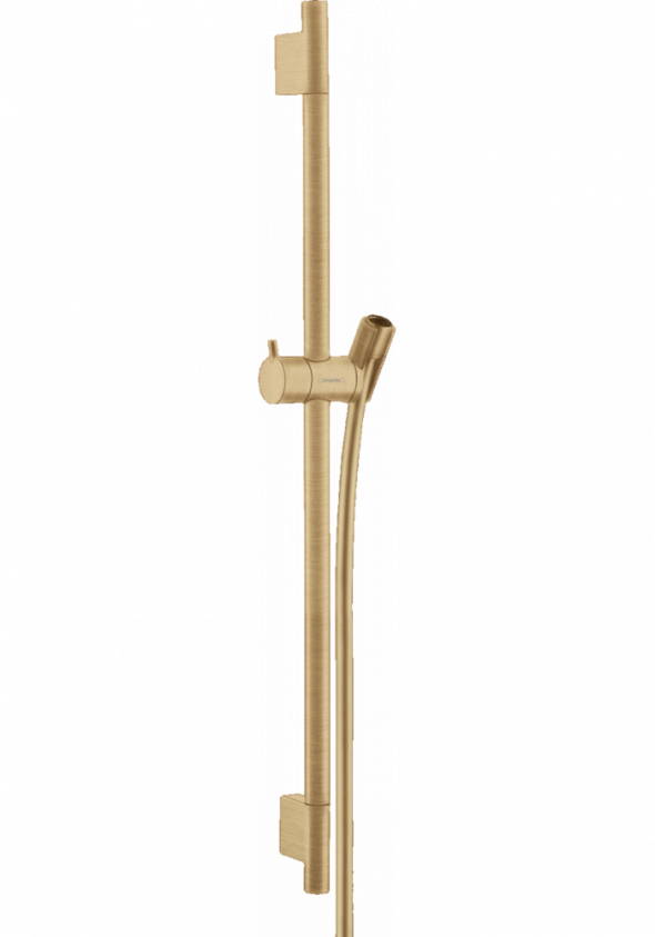 Hansgrohe Unica S Puro Drążek prysznicowy z wężem 65 cm brąz szczotkowany 28632140