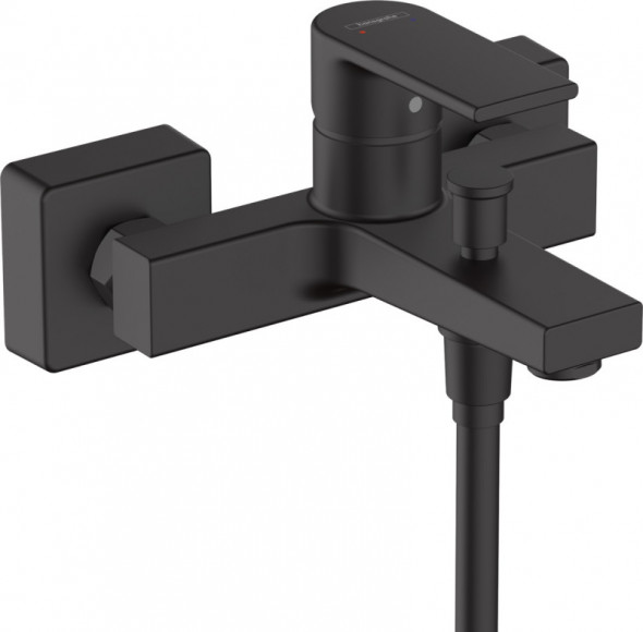 Hansgrohe Vernis Shape bateria wannowa ścienna czarny matowy 71450670