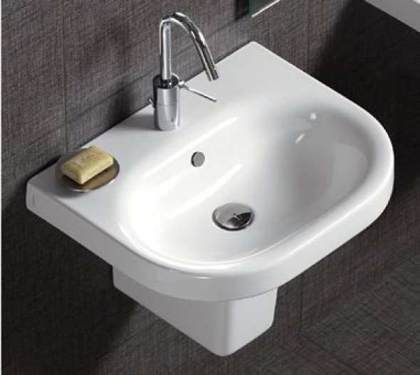 Hatria Daytime półpostument osłona syfonu do umywalki YXCQ