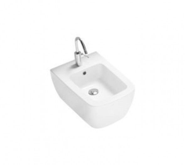 Hatria Fusion Q bidet wiszący biały YXC0